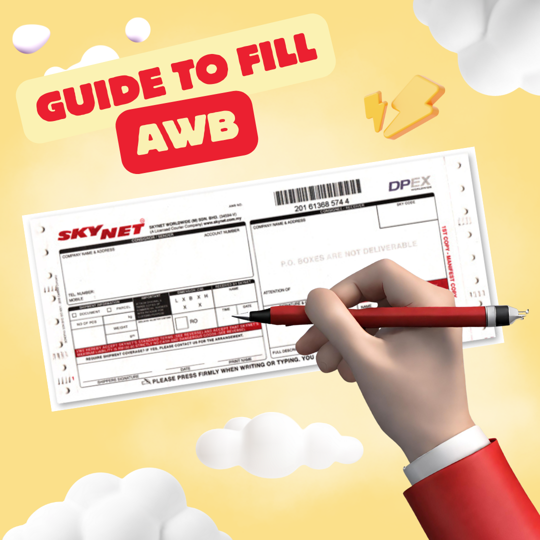 Guide for filling in AWB